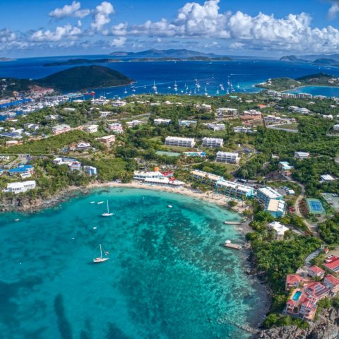 a view of a large body of water